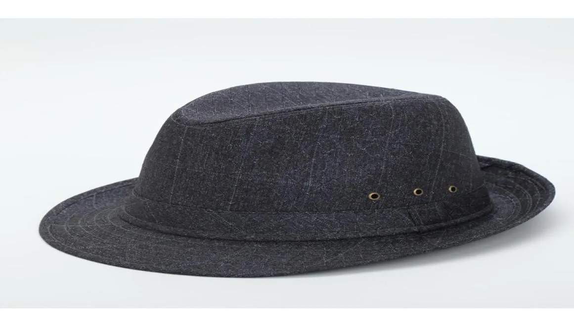 Berets Elder Summer Sun Hat Grandpa Fedoras Cap Suit Cloth Middleaged Jazz Spring And Autumn Thin B8282Berets7434445