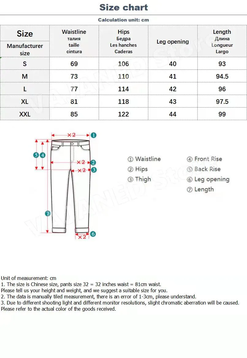 European to american sizes hot sale pants