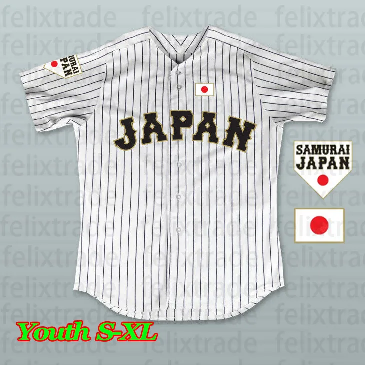 Shohei Ohtani Japan World Baseball Classic Jersey WBC Stars Shohei Ohtani Japan World Baseball Classic Jersey WBC Stars