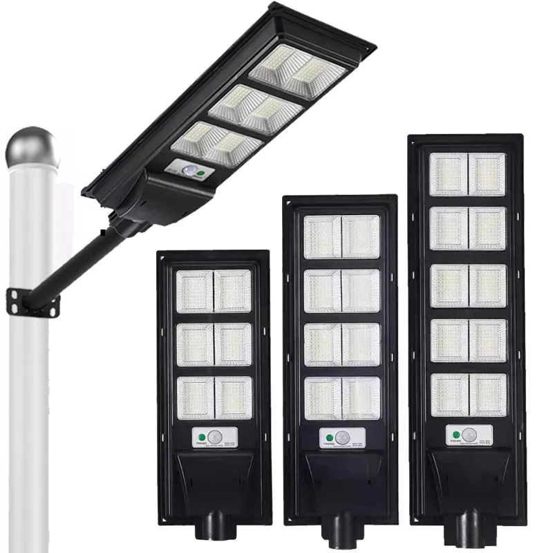 600W 500W 400W 300W 200W 100W Solar Street Light Radar Induction Sensor Outdoor Spotlight Dusk-to-Dawns crestech