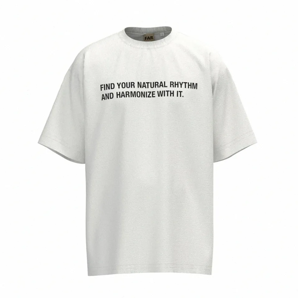 maglietta da uomo maglietta cotone in cotone semplice lettera manica corta maschi tees casual top streetwear di qualità camicia fasnhion 83ah#