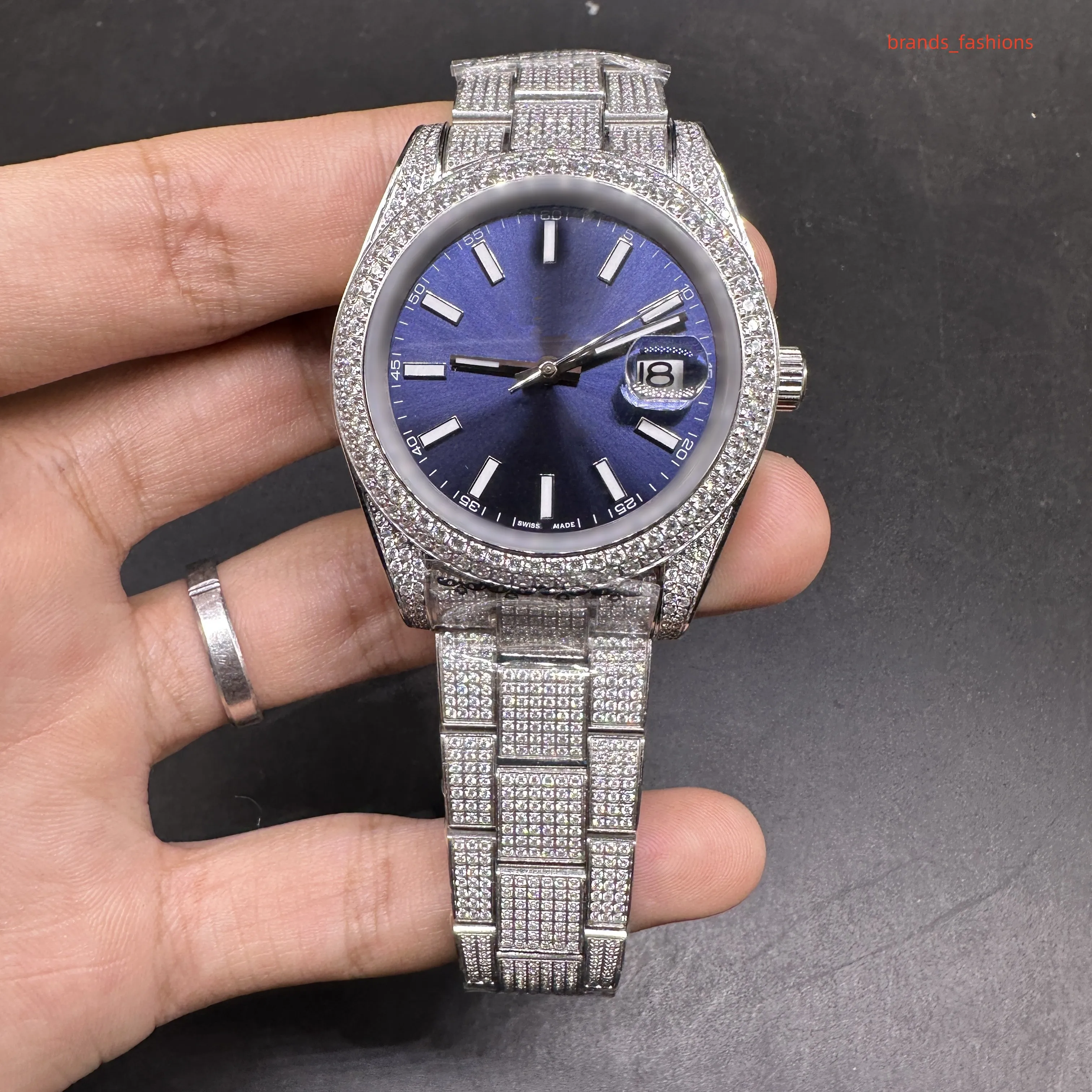 Rolex con diamantes incrustados new arrivals