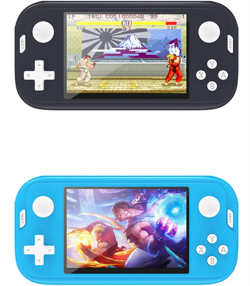 X350 Retro-Game-Player 3,5-Zoll-IPS-HD-Bildschirm Multifunktionale Handheld-Spielekonsole Tragbare Taschen-Mini-Videospiel-Player mit Einzelhandelsverpackung DHL