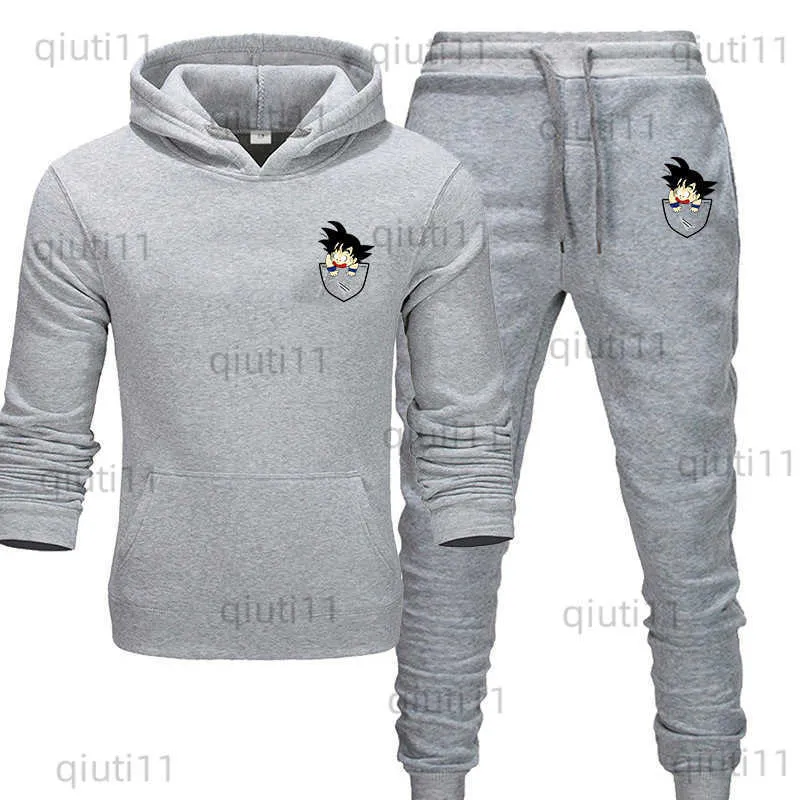 Herrspårsugnar Nya Kanada Brand 2020 Hoodied Printed Sports Suit for Men and Women Sports Hommes Hoodie Sweatpants Casual Long-Sleeved Tech Fleec Hoodies T230321