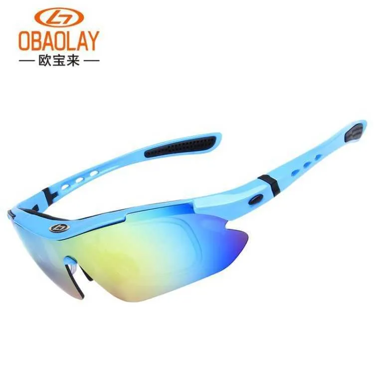 サイクリングメガネの男性3つの交換可能なレンズ、理想的なマウンテン