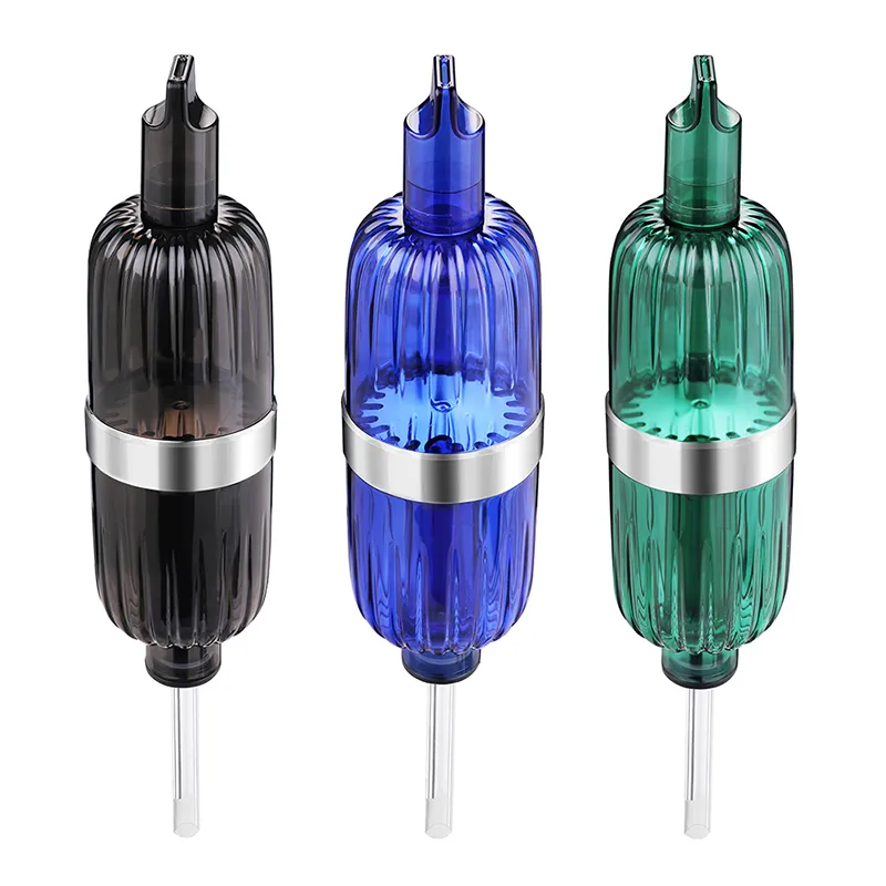 Nectar Collector Water Pipe Kit Tobacco Pipe Smoking Tube Holder Dry Herb Portable Hookah Wax Oil Quartz Tip Glass Bottle hubble-bubble
