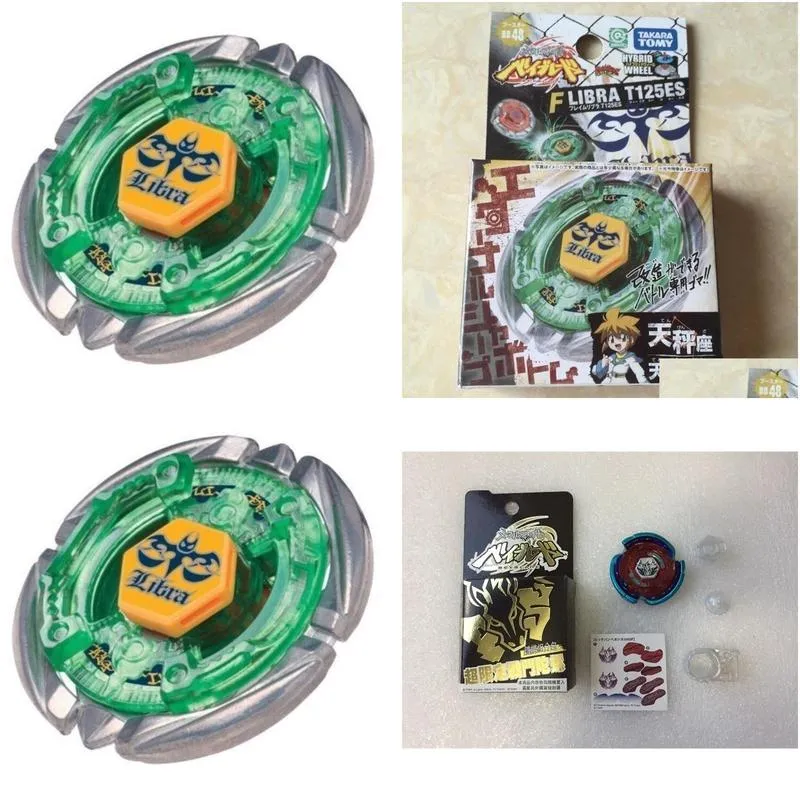 Trottola Tomy Beyblade Metal Fusion Bb48 Booster Flame Libra T125Es No Er 221006 Consegna di goccia Giocattoli Regali Novità Gag Dhbdq