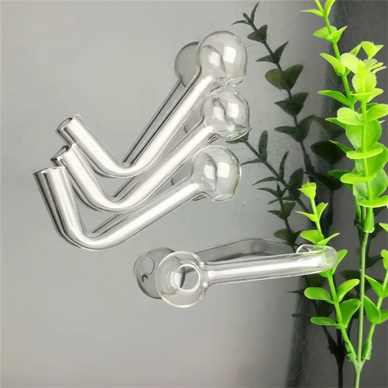Smoking Pipes new Europe and Americaglass pipe bubbler smoking pipe water Glass bong Right angle