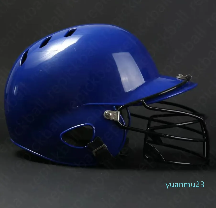 2023 Snapbacks Hombres gorras para niños gorra de béisbol profesional softball golpear casco usar máscara protección para la cabeza protección facial casco de béisbol 55