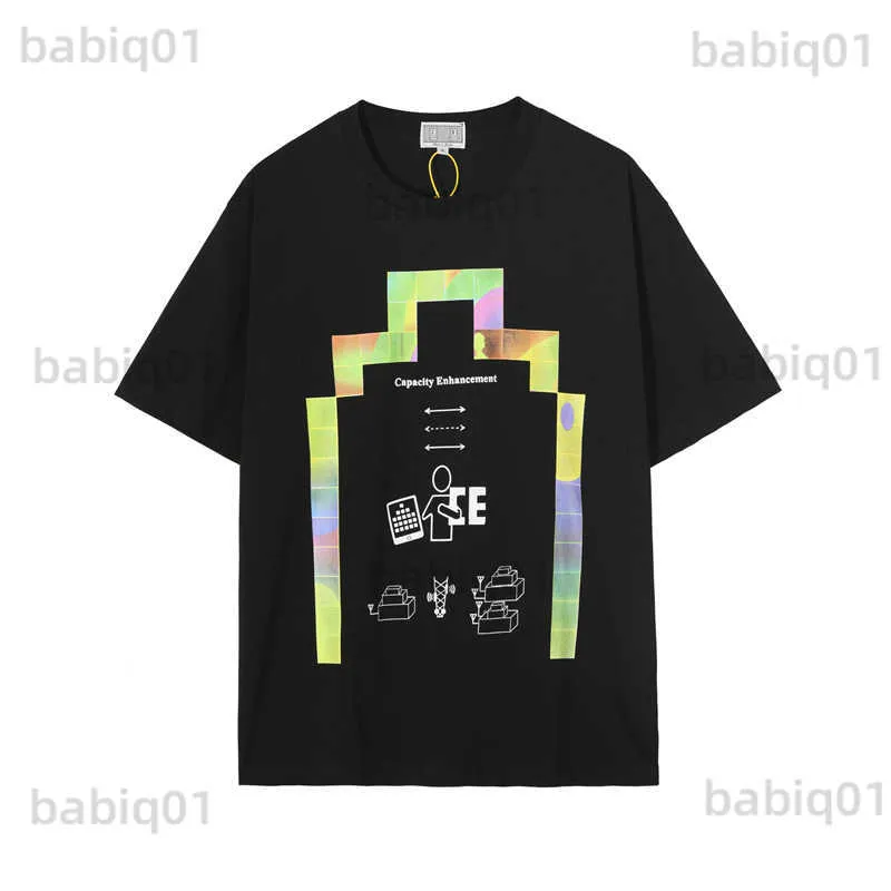 Men's T-Shirts 2022ss hip-hop TOP Reflective Cav Empt T shirt Men Women 1 1 High-Quality CAVEMPT C.E Tee Tops T230321