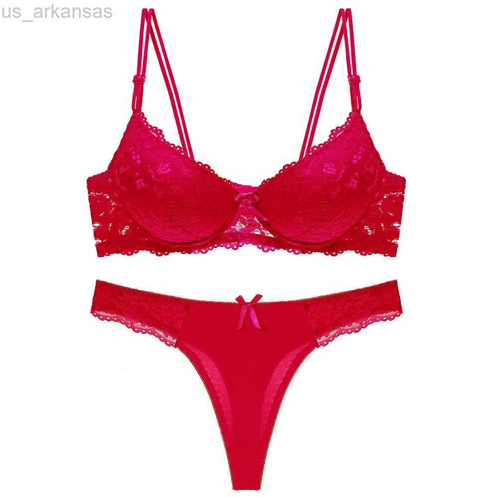 Sexy Set Hot Womens Underwear Set Lace Sexy Push Up Bra And Panty Sets