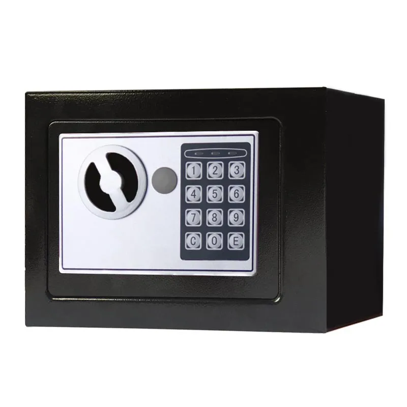 Digitaler Sicherheitsalarm Haushalt Mini Safe Drop Cash Safe Schmuck Home Office Wandtyp Alarmbox Anti-Diebstahl