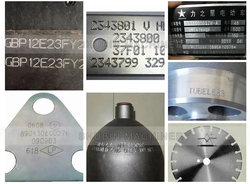 Wholesale Portable Diesel Engraving Vibro Etching Machine For Nameplate