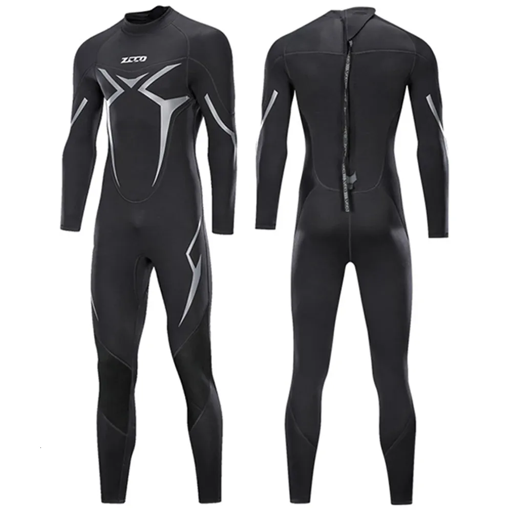 Roupas de mergulho seca Men Menina Meteira 3 mm Neoprene Surfando mergulho Snorkeling Swimming Body Suit Surf Kitesurf Equipamento de roupas 230320