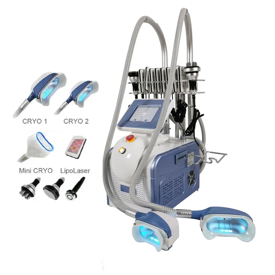 Cryolipolysis Cool Body Sculpting Machine Cryo Vacuum Slimming Fat Freeze Cryotherapy Device Fat Freeze Body Shaping Beauty Salon Equipment