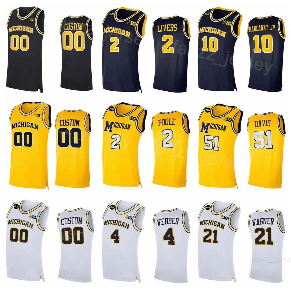 College Basketball Wolverines 25 Juwan Howard Jerseys 2 Isaiah Livers 10 Tim Hardaway Jr 3 Trey Burke 5 Jalen Rose 1 Charles Matthews Poole 21 Franz Wagner Sying NCAA