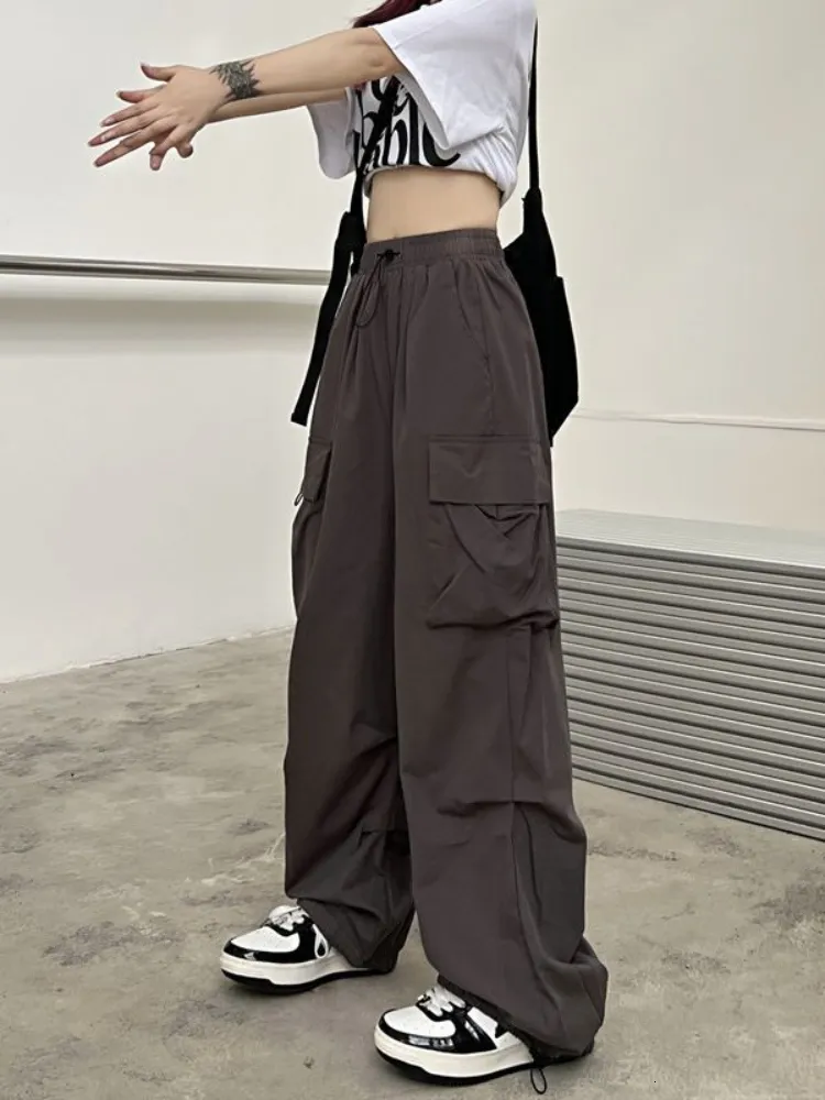 パンツ alpha parachute cargo flared pants Y2K alpha parachute cargo flared pants Y2K