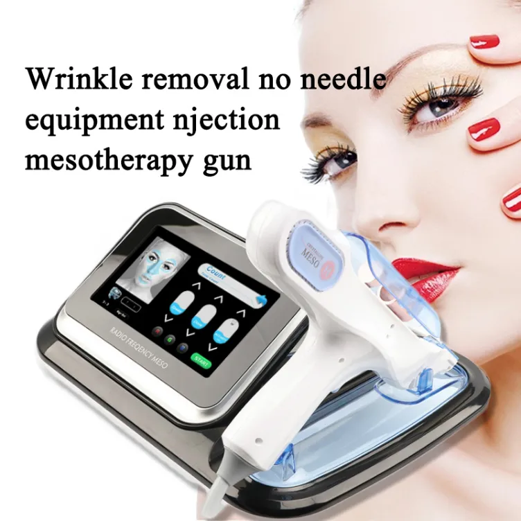 No-Nedle Mesotherapie Apparaat Wrinkle Rimpel verwijdering Mesotherapist Gun geen naald Mesogun Water BB Face Beauty Machine Hot-Sallings