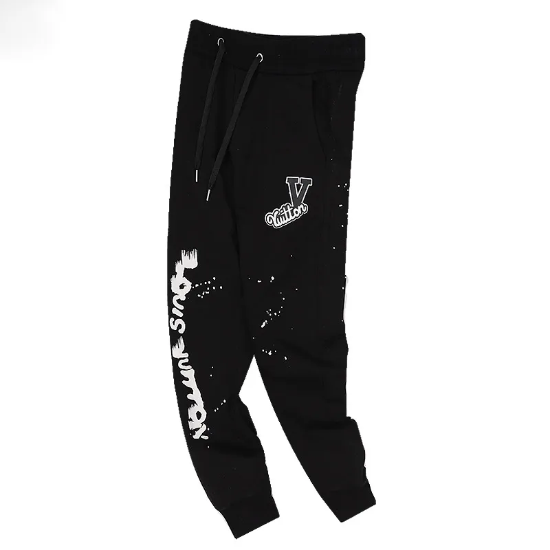 Pantaloni da uomo Pantaloni da strada alti da uomo Pantaloni sportivi da uomo casual Hip Hop Streetwear Taglie asiatiche dalla M alla XXL