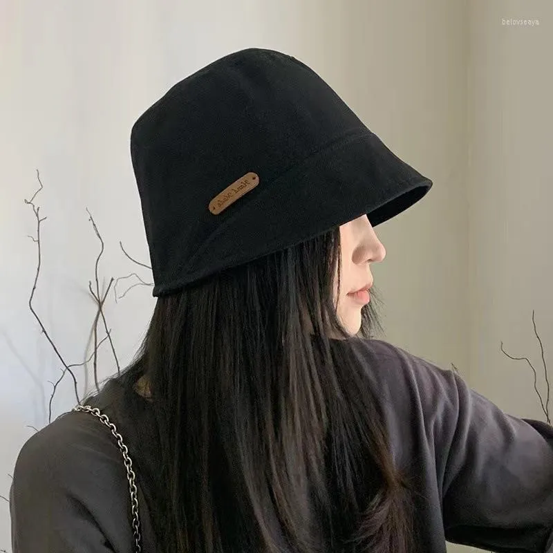 Berets 2023 Japanese Hat Women's Literary All-Match Spring and Autumn Fisherman Fashion Casual Buckt Hats For Women Men Bonnet