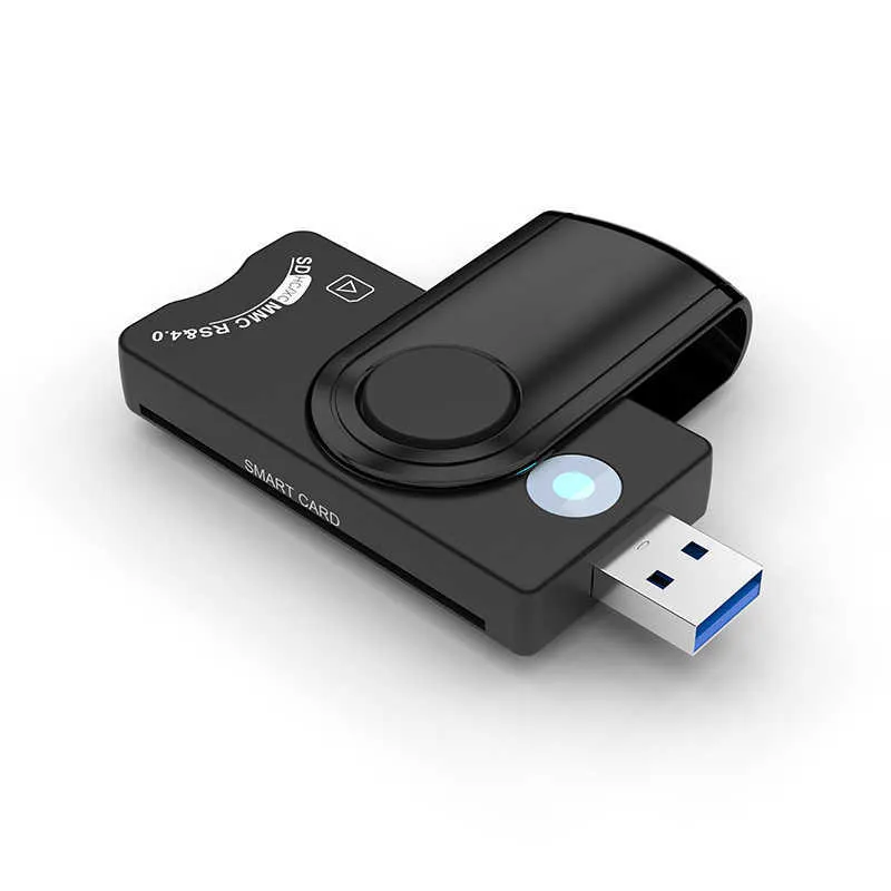 Access Control Desktop ATM EMV USB 2.0 Ccid Smart Chip Card Reader