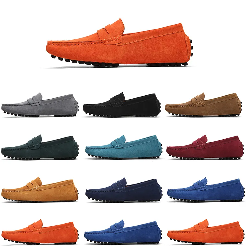 Hochwertiger, lässiger Wildlederschuh für Herren von Non-Brand, Herren-Slipper aus Lazy-Leder, Größe 38–45, Multi