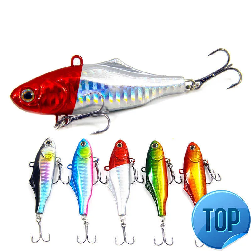 1 pcs vib 낚시 루어 7.3cm 22.5g 3d 눈 Wobbler 하드 미끼베이스 트롤링 iscas artificiais crankfish bait 파이크 잉어 낚시