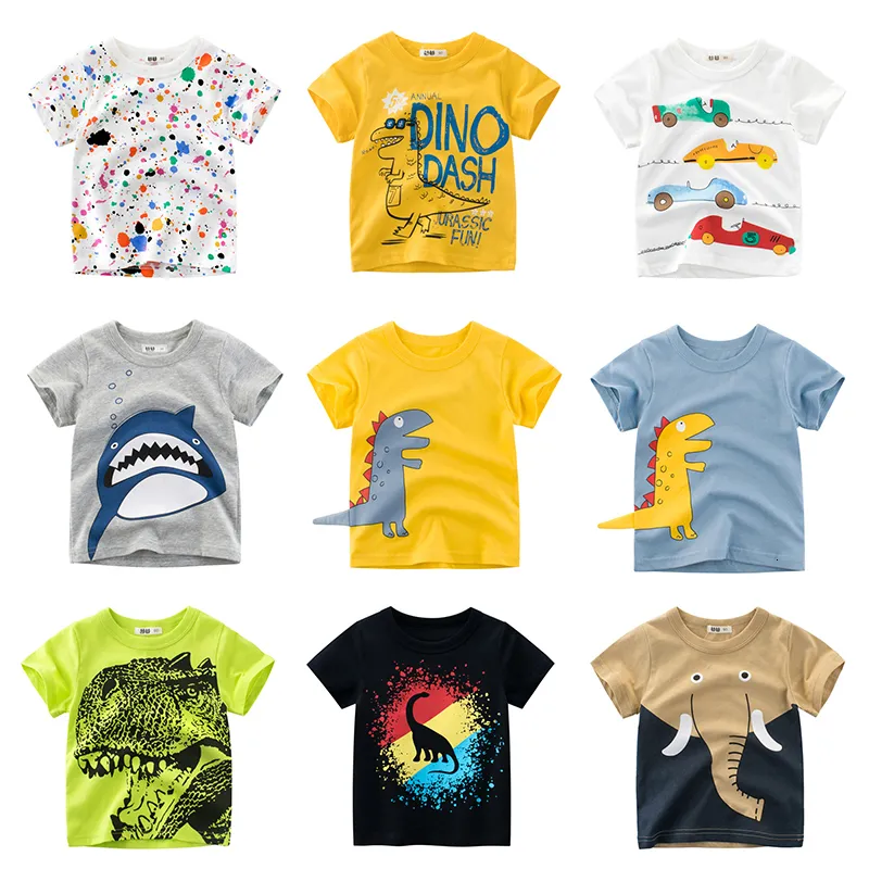 Camisetas OLEKID, ropa de verano para niños, camisetas estampadas de dibujos animados, camisetas de 28 años para niños y bebés, camisetas de manga corta para niños pequeños 230322