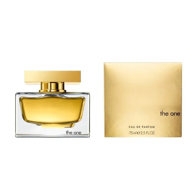 Highest Quality women Perfume 75ml THE ONE Fragrance Eau De Parfum Long Lasting Smell EDP Perfumes Pure Fragrance Salon Fragrances