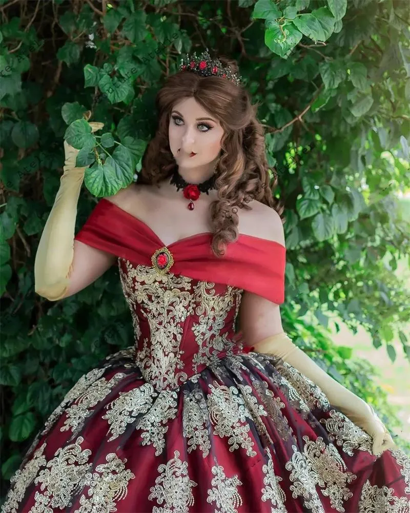 Beautiful Dark Red Gradient Sweetheart Wedding Party Dress, A-line Eve –  Cutedressy