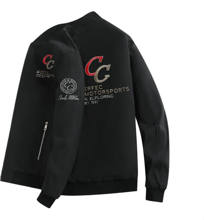 Jaquetas masculinas de grife 2023 outono novas jaquetas casuais europeias e americanas soltas terno de beisebol casaco de vôo elegante blusão de alta qualidade