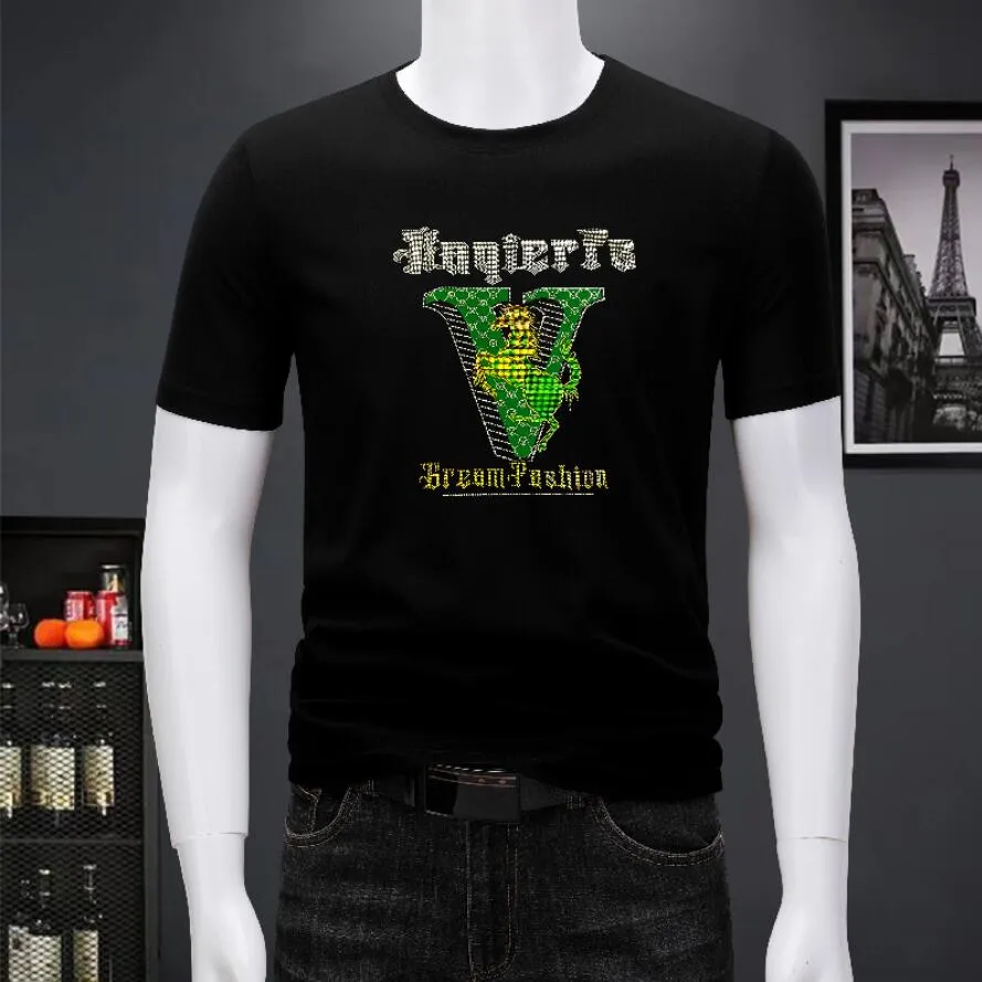 2023 Heren T-shirts Herenontwerpers T-shirts T-shirts modebrief afdrukkende dame met korte mouwen luxe luxe casual kleding tops t-shirts kleding m-8xl