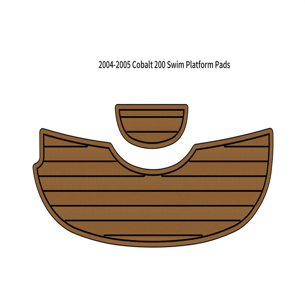 2004-2005 Cobalt 200 Swim Platform Step Pad Boat EVA Foam Teak Deck Floor Mat Self Backing Ahesive SeaDek Gatorstep Style Floor
