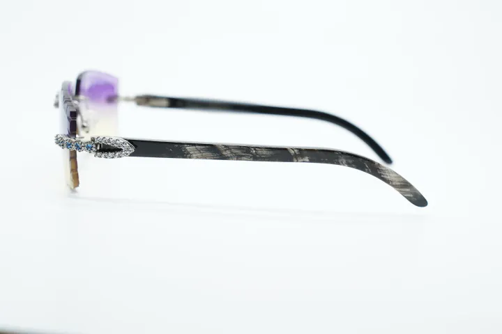 Blue Bouquet Diamond Eyewear Frames 3524031 Buffs Sunglasses With Black ...
