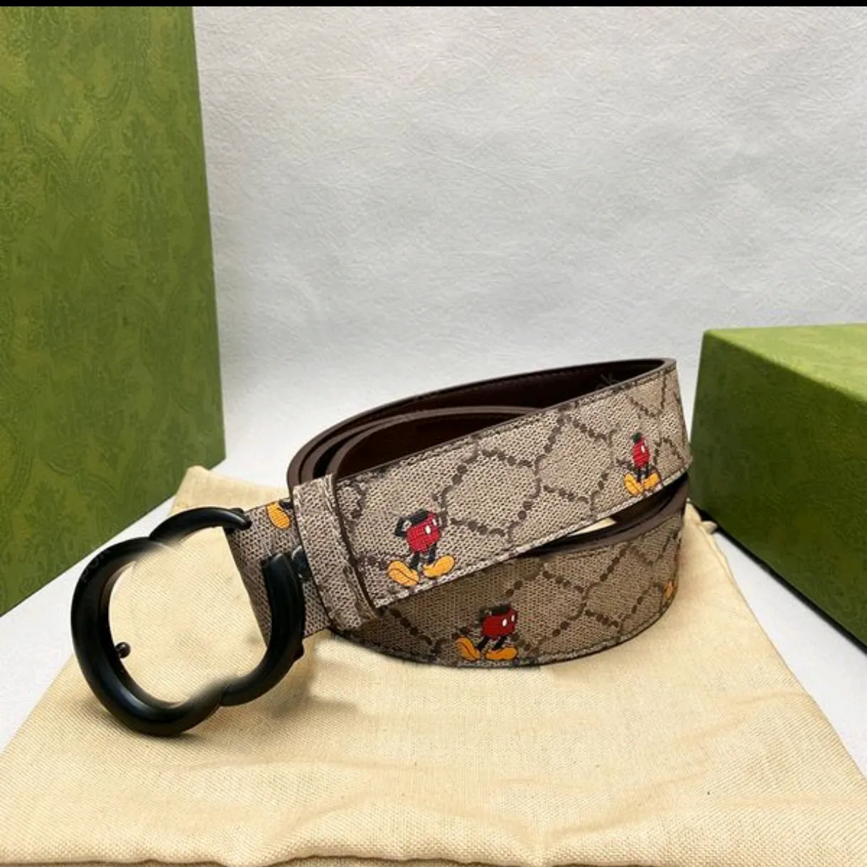 Gucci belt mickey mouse hotsell