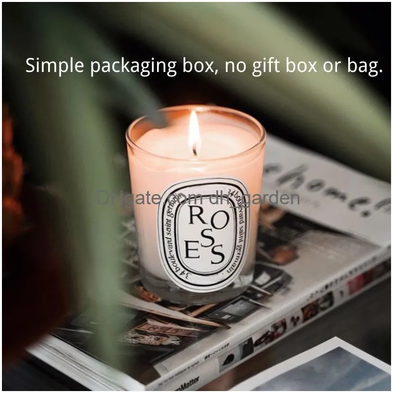 candles 190g scented candle including box dip colllection bougie pare home decoration collection item drop delivery 2022 garden dhva0