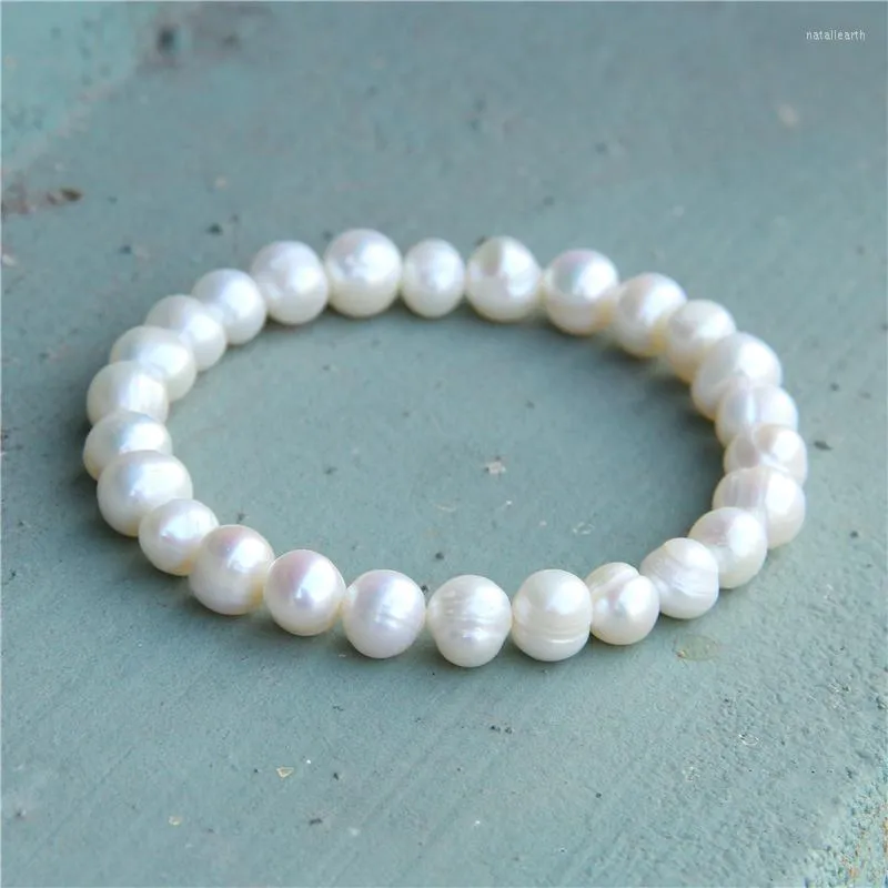 Buy quality Multi Colour Potato Pearls With White Jaco Balls 1 Layer Elastic  Bracelet JBG0188 in Hyderabad