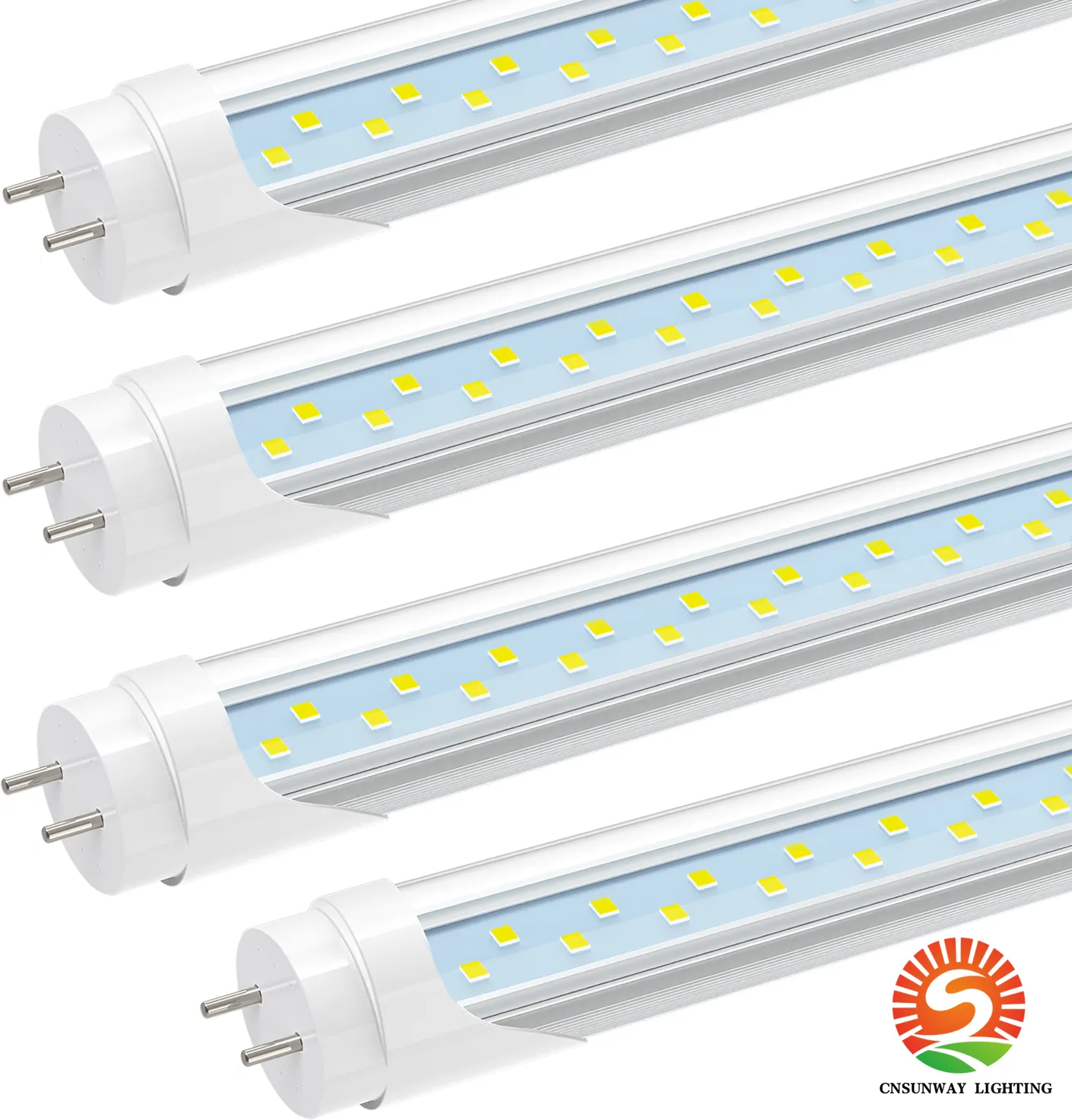 T8 direct drive LED Tube Light 3FT, 2520LM, Type B 18W, 6000K, 36 Inch F30T12 45W Fluorescent Bulb Replacement, Dual Ended Power, ETL Listed, Remove Ballast, Lighting