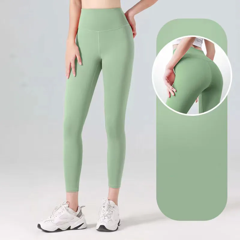 Women's Pants women yoga leggings pants legging pant sports Leggings Shorts  Outfit Knee Length Womens Gym High Waist Pant Elastic Fitness Lady Outdoor