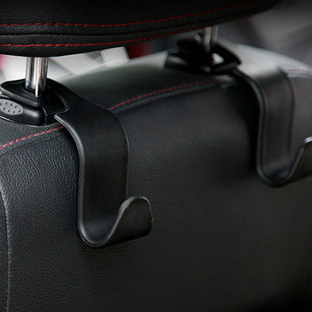 1 pz ganci portaoggetti per auto universali ganci per poggiatesta gancio per seggiolino auto gancio organizzatore portaoggetti in plastica per borsa a mano
