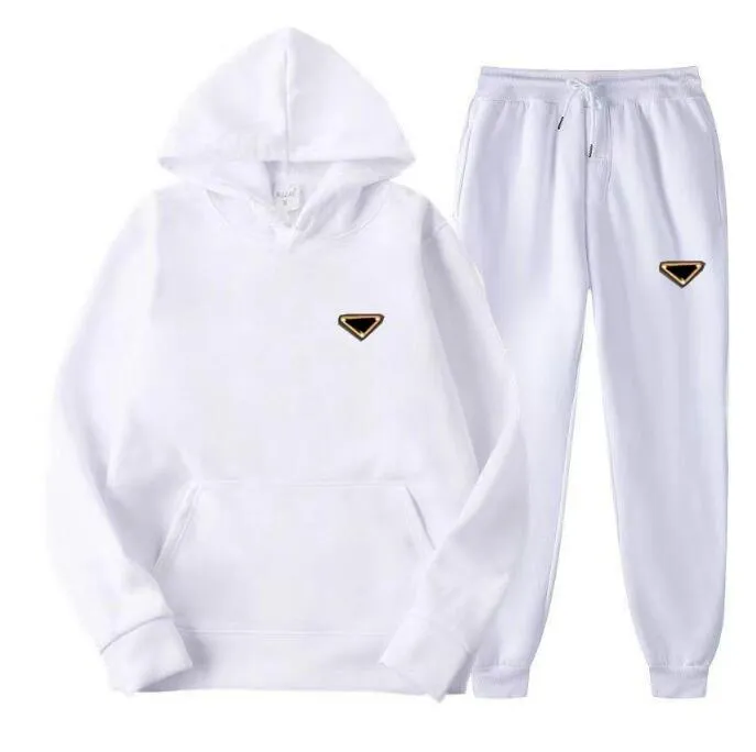 Frauen Mode Luxus Tracksuits Designer Baumwolle Zwei Stücke weibliche Hoodie -Jacken Hosen mit Buchstaben Seite für Lady Slim Jumper Frau Tracksuit