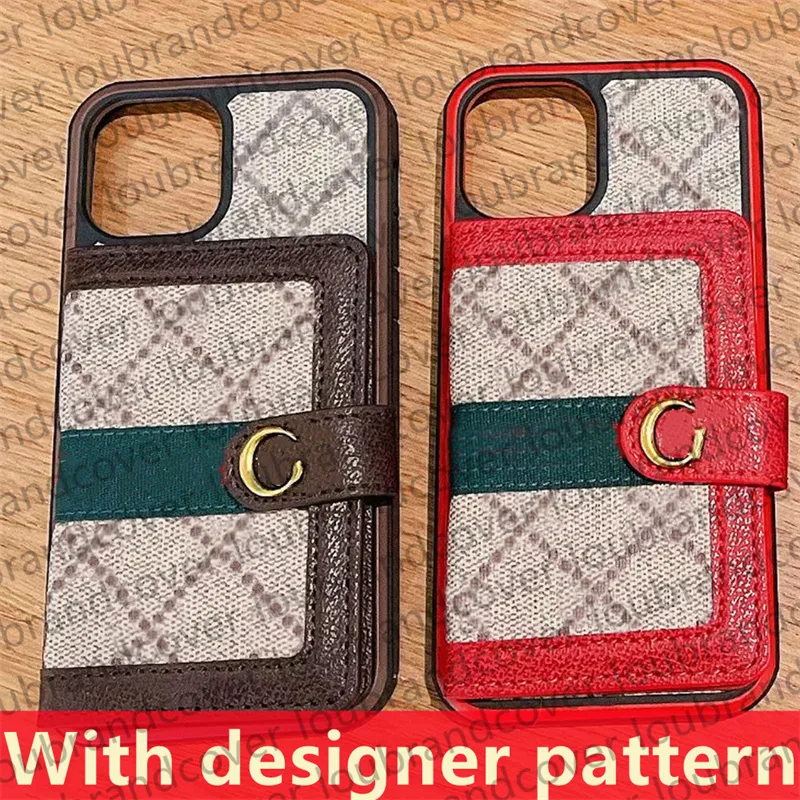 G Portfel Phade Projektant Karta Pocket Mobile Cover na iPhone 15 14 Pro Max 13 12 11 13pro 12pro xr xr xs 7 8 plus 14pro 14plus tylna powłoka luksusowe kolory kwiat