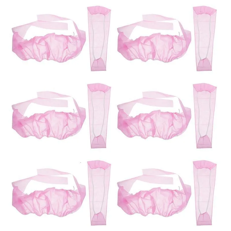 Bath Tools Accessories 20 Sets Beauty Salon Massage Chest Wraps Non-Woven Fabric Bras Sauna SPA Disposable Underwear And Knickers 230322