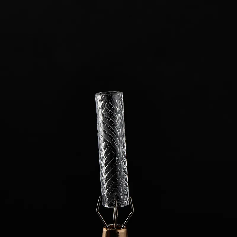 Аксессуары Полые пескоструйные кварцевые столбы Terp 6 мм * 25 мм Кварцевые таблетки для Terp Slurper Blender Banger Nails Glass Water