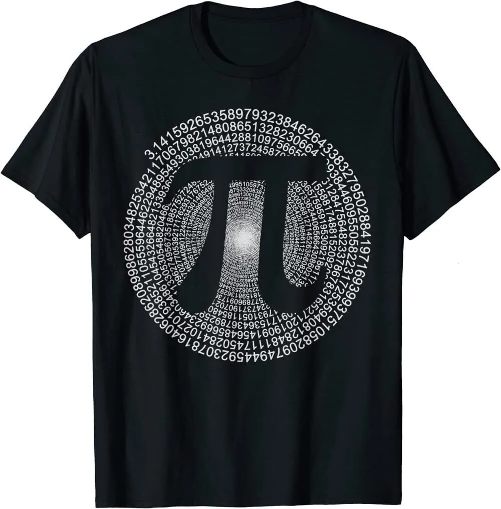Herr t-shirts tshirts nummer symbol matematik vetenskap present crewneck bomull t shirt män avslappnad kort ärm tees toppar droppe