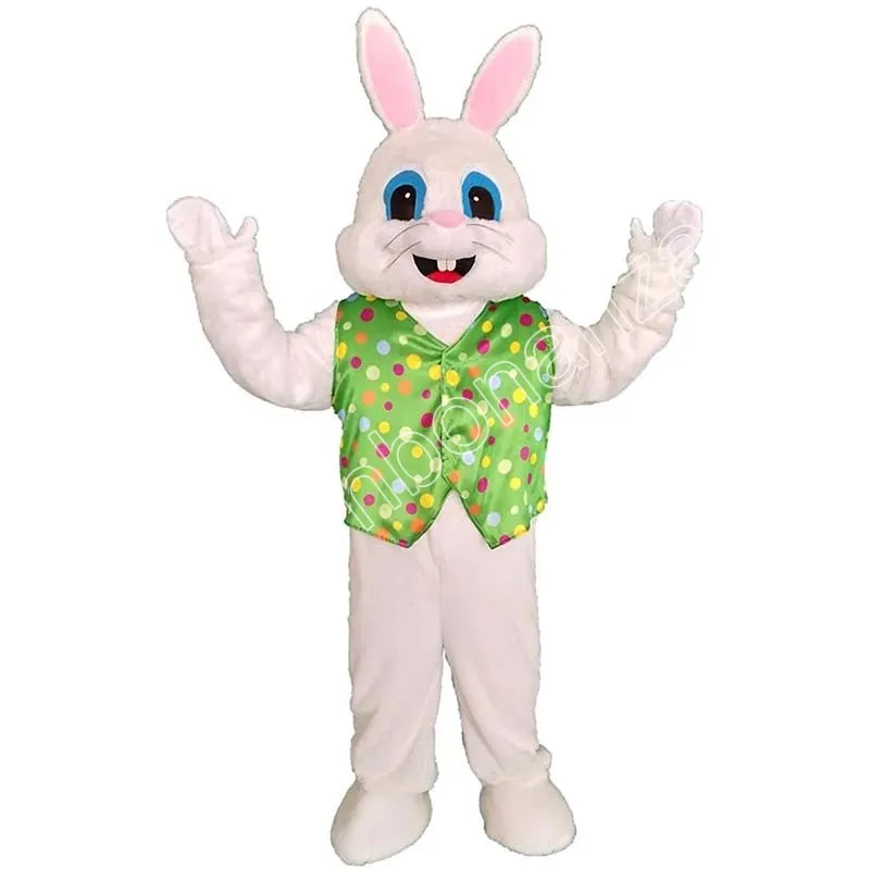 Adult Easter Rabbit Mascot Costumes Cartoon Character Outfit Suit Xmas Outdoor Party Outfit Adult Size Promotional Advertising Clothings