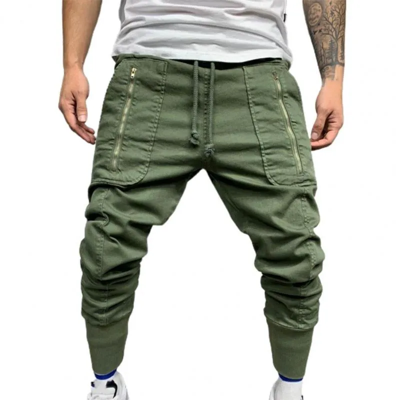 Men's Pants Fantastic Male Trousers Mild To SKin Soft Texture Loose Casual Solid Color Men Long Fitness