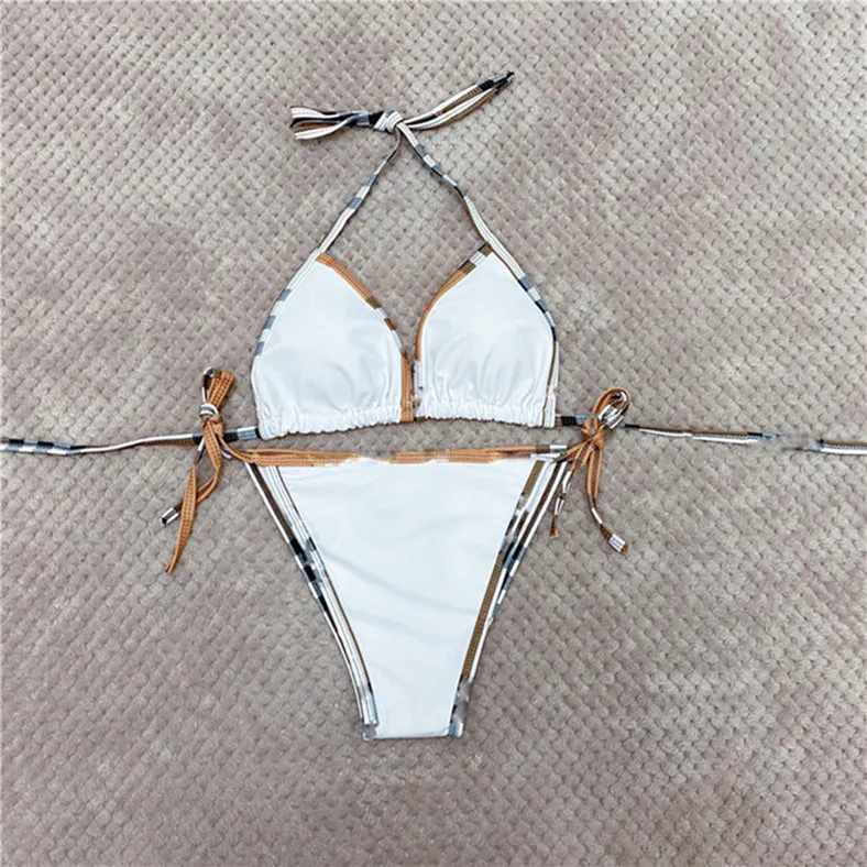 Vrouwen Klassieke Bikini Set Badmode Vrouwen Tweedelige Badpakken Bikini Set Mode Zomervakantie Strandstijl Wind LL899