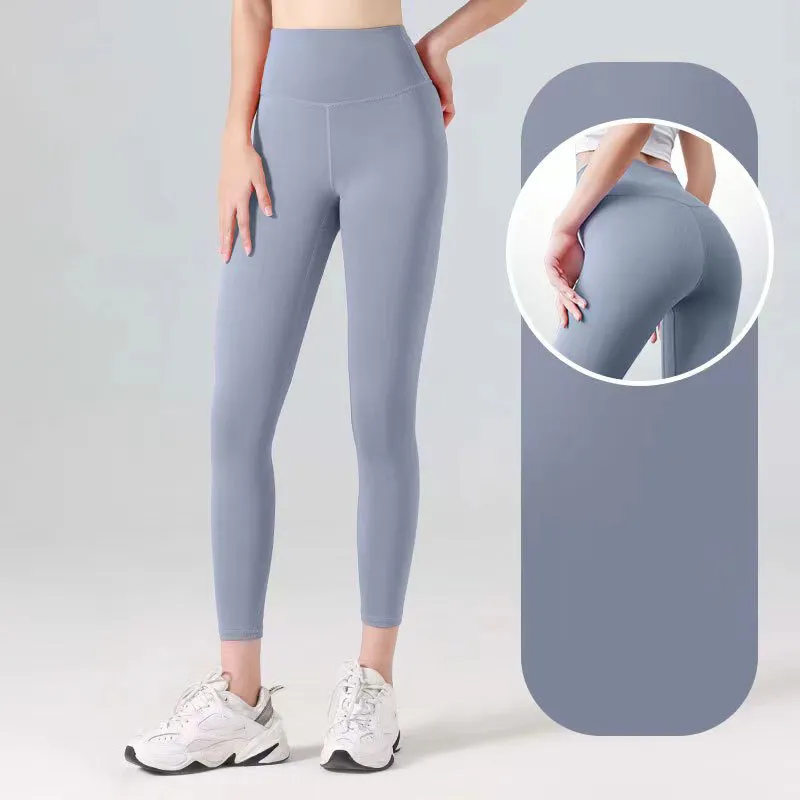 Womens Designer Yoga  Gym Leggings Spring Knee Length Capris