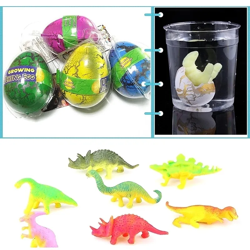 Jeux De Nouveauté 4 Pièces Oeufs De Dinosaures À Couver Dans Leau Grande  Taille Animal En Croissance Oeuf Jouet Éducatif Enfants Cadeau 230322 Du  8,32 €